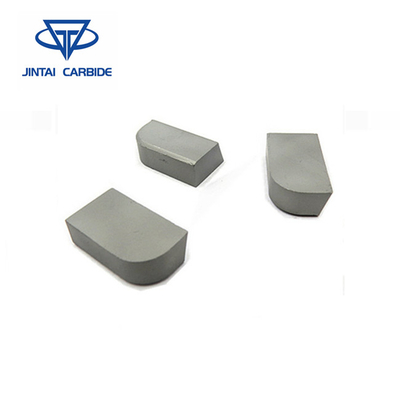 Partes movibles soldados del carburo de tungsteno de la extremidad, partes movibles del corte del carburo para las piezas de la herramienta de mano proveedor