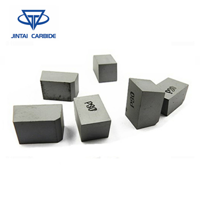 Partes movibles soldados del carburo de tungsteno de la extremidad, partes movibles del corte del carburo para las piezas de la herramienta de mano proveedor