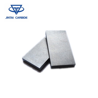 Barra plana del carburo de tungsteno/placa/tiras cementadas con alta dureza proveedor