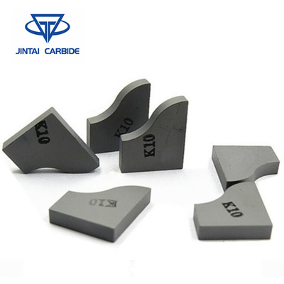 Pedazo del carburo cementado de P10 P20 P30. Extremidades de torneado soldadas estándar del carburo de tungsteno proveedor