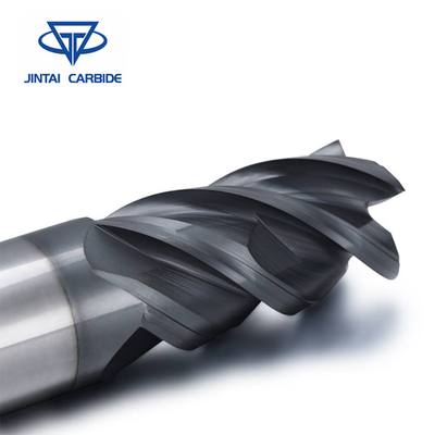 Fresas de las flautas del carburo 4, máquina del molino del CNC de los molinos de extremo que trabaja a máquina proveedor