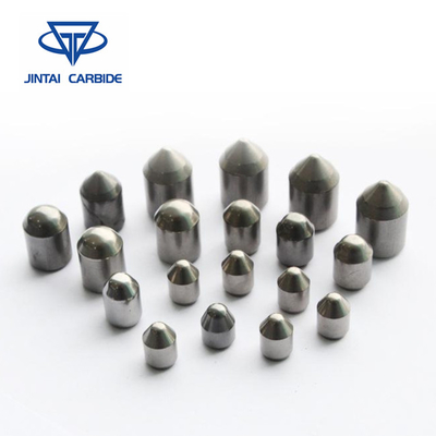 Herramientas 100% de perforación de roca de los pedazos de botón de los pedazos de la explotación minera del carburo de tungsteno de la Virgen proveedor